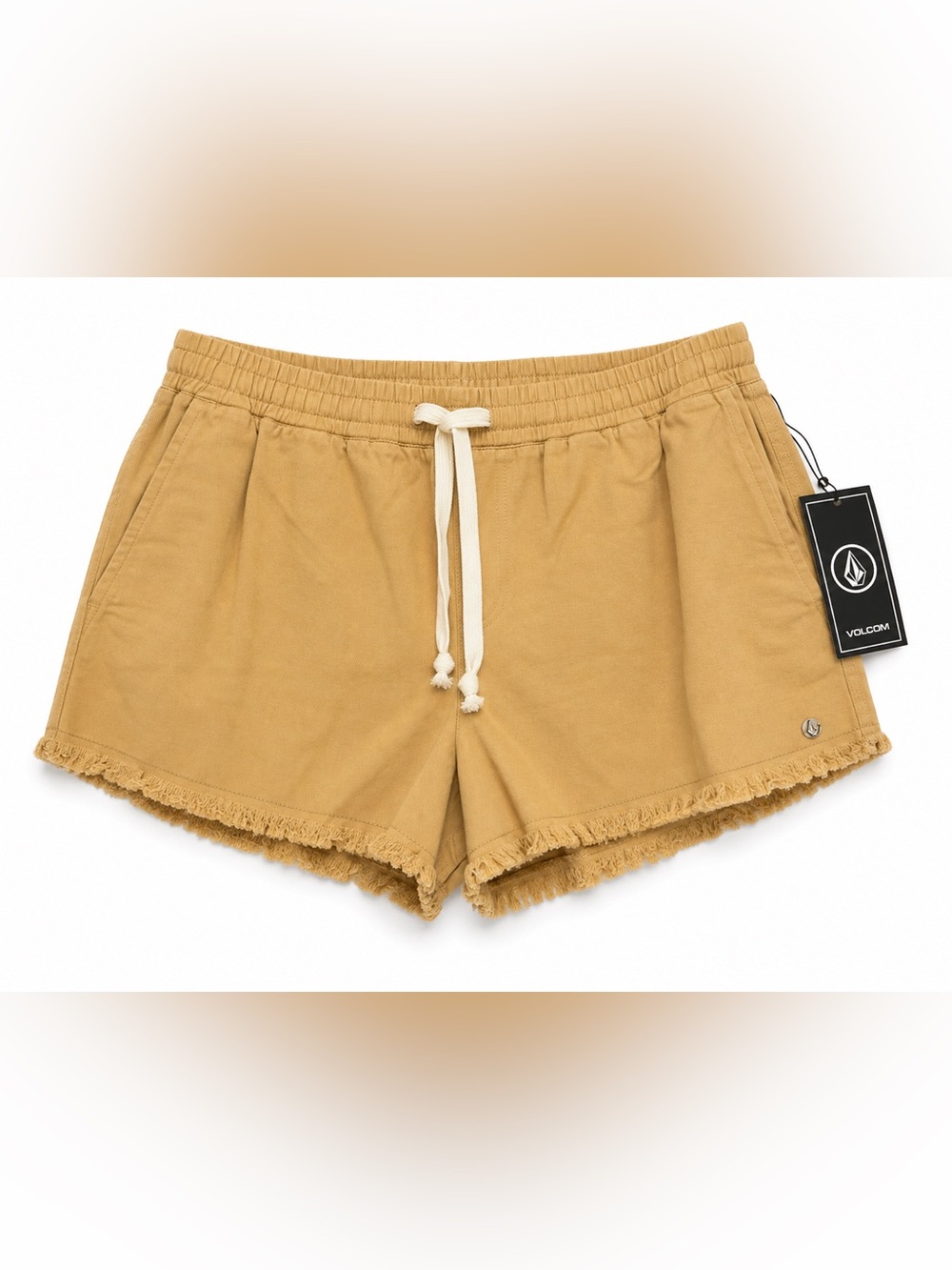 NWT Volcom Strutin Stone Frayed Shorts M